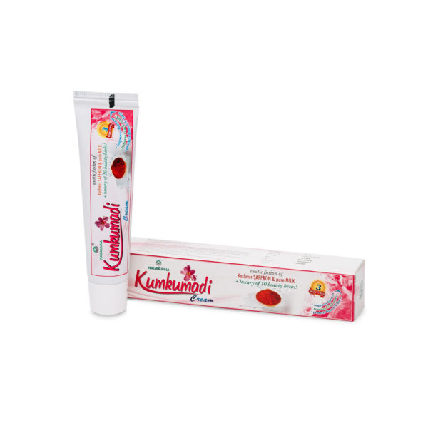 KUMKUMADI cream Nagarjuna (Омолаживающий крем для всех типов кожи Кумкумади, Нагарджуна), 20 г