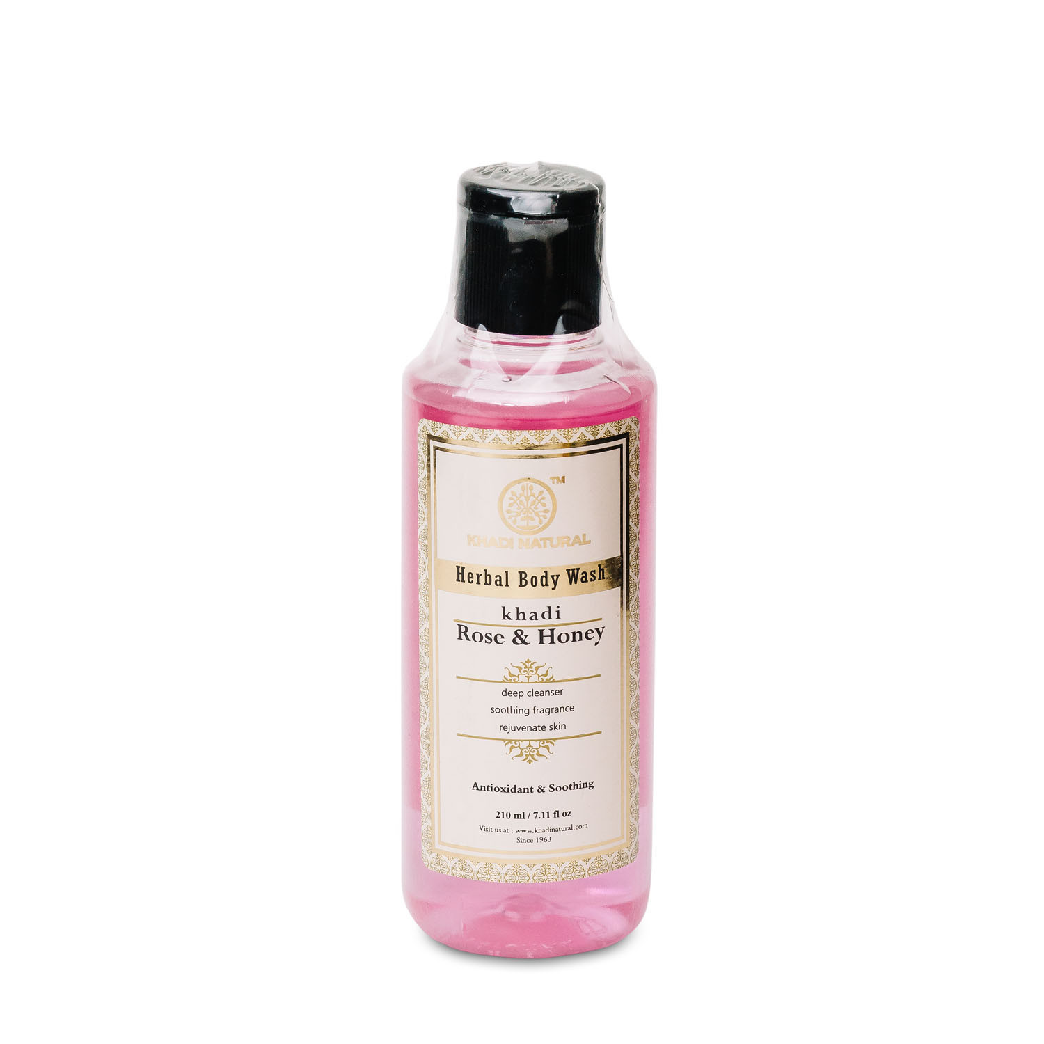 Khadi Rose Honey Гель для душа Роза и Мед (Rose and Honey) Khadi Natural, 210 мл