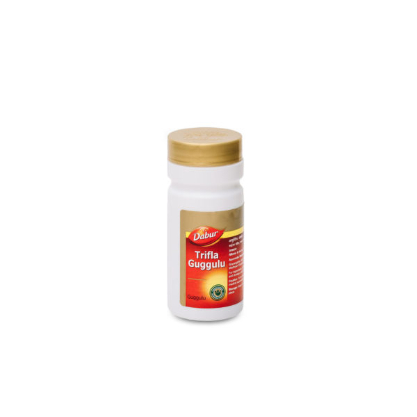 Трифала Гуггул Дабур (Triphala (Trifla) Guggulu Dabur) 80 таб.