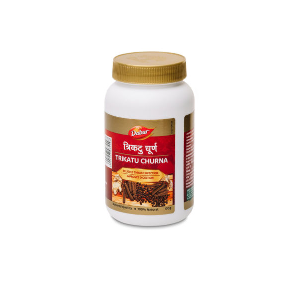Порошок Трикату Чурна Дабур 100 гр. Trikatu Churna Dabur (Dabur Trikatu Churna 100gr)