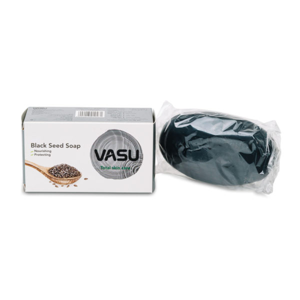 Vasu BLACK SEED SOAP Uva (Мыло с Черным Тмином универсальное, Васу), 125 г.