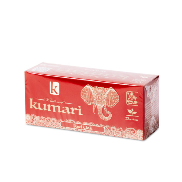 Чай Wisdom of Kumari "Красный як", чёрный мелколистовой, 25 пакетиков по 2 г