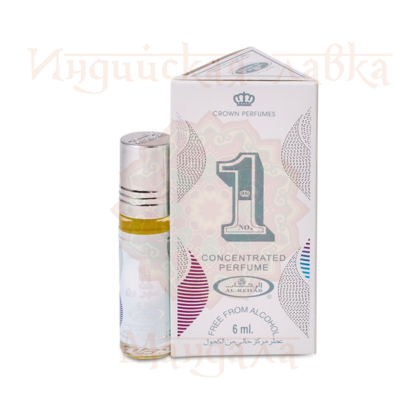 Al-Rehab Concentrated Perfume NO. 1 (Мужские масляные арабские духи НОМЕР 1 Аль-Рехаб), 6 мл.