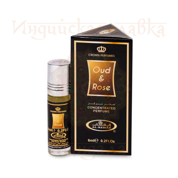 Al-Rehab OUD & ROSE (Масляные арабские духи УД и РОЗА