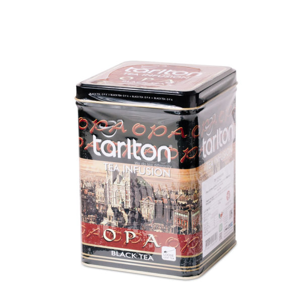 Чай TARLTON "SUPER OPA" Tea infusion чёрный OPA крупнолистовой цейлонский в жб 250 г.