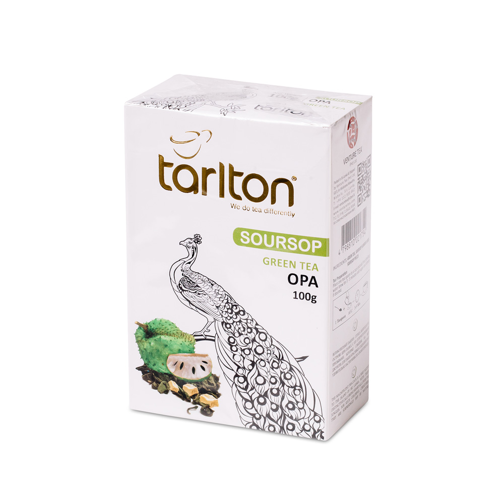 Tarlton Soursop Green Tea OPA 100g Tarlton Soursop (Зеленый с Саусепом)