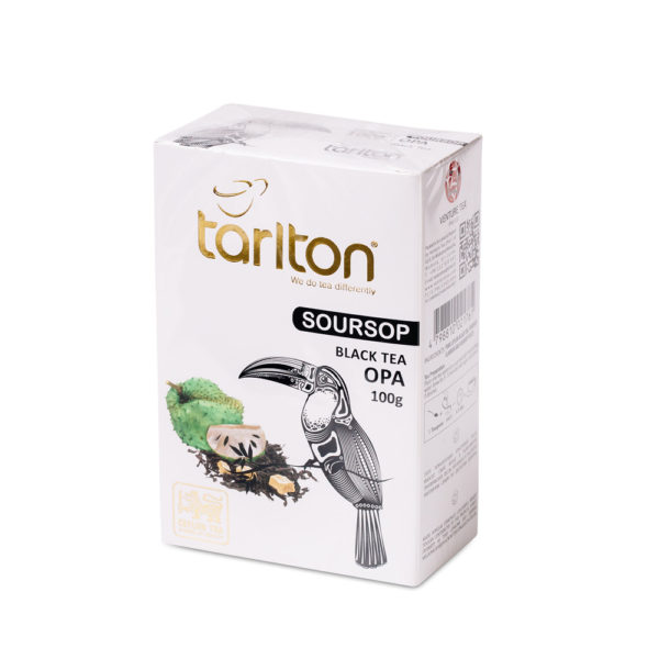 Тарлтон Черный Саусеп Tarlton soursop black tea OPA 100g