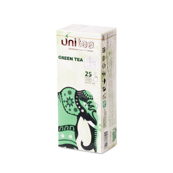 Uni Tea Green Tea 25 Tea Bags.