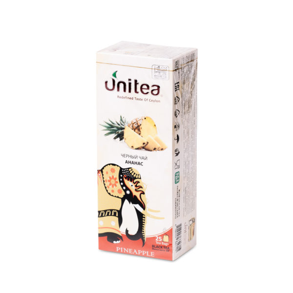 Uni Tea Pineapple 25 Tea Bags.